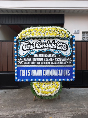 Papan Bunga Duka di Sahu
